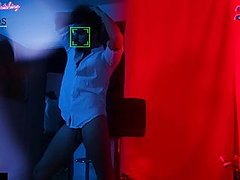musclée webcam, striptease, suédois, masturbation