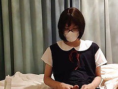 Japanese CD school girl uniform madzmoto sun cums in bed