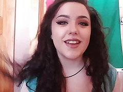 ASMR sexy girl with curly hair