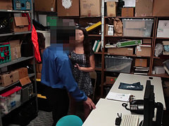 small-tits office, brunette, reality
