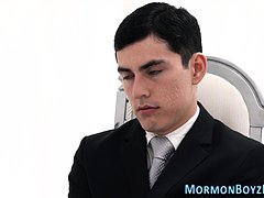 Mormon elder cums easily 