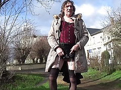 transgender travesti sounding urethral outdoor lingerie a 