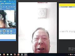 eiaculazione con bersaglio webcam, maturo