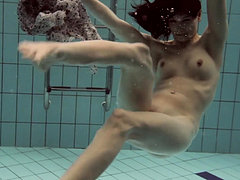Loris Licicia super hot underwater swimming 