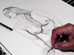 Step Mom rsquo s Nude Body Drawing - 