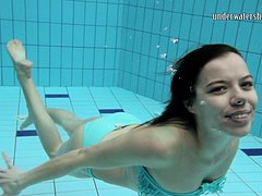 Gazel Podvodkova underwater naked beauty 