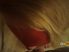 PoV Blowjob with plentiful cum on face and mouth