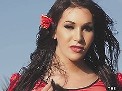 Latina trans senorita enjoys forbidden bareback 