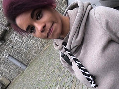 german amateur ebony teen public pick up and outdoor fuck