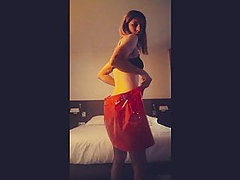 webcam falda, rubiecita, guapetonas