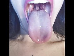 lingua in gola baldracca giovani magrissime