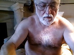 grandpa stroke on webcam 