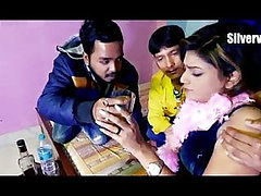 Indian Girl has threesome Hardcore sex