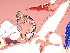 japanse animatie strandhuis lesbisch