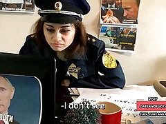 RUSSIAN TAX INSPECTOR GIRL FUCKED HARD