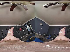 VR BANGERS – Naughty Activities With Petite Busty Teen VR Porn
