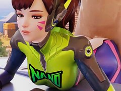 DVa Huge Nice Tits Overwatch Best of Sex and Anal
