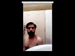 masturbating asian, friend, webcam