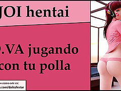 Spanish JOI. D.VA quiere tu polla para jug