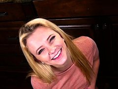 Stepdaughter teenage blonde gets nailed 
