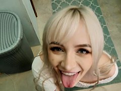 Filthy BFF teen in cock hungry seduction scene