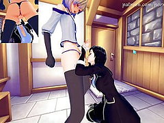 likken anaal japanse animatie