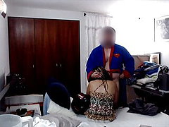 spioneren latina smerig zwart dienstmeisje