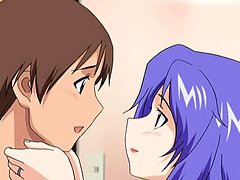 Young man fucks hot MILF at a love hotel - Hentai Anime