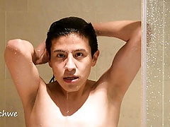 shower fetish, webcam, beauty, skinny