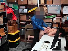 Caught smelling panties and boss gets masturbating 