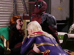 Marvel role play leads busty whores to 