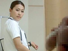 Sexy Japan nurse gets cock in hardcore 