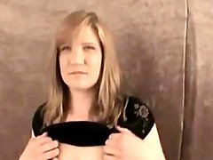 First time porn girl masturbates for her audition