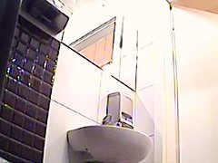 hidden-cam toilet, sexy, amateur, public