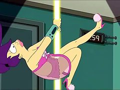 hentai dessin animé, cours de danse, lingerie, horny