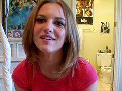 Kasey Chase is riding on a horny dick like insane