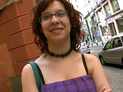 Puta Locura Nerd Latina With Huge Natural Tits Picked Up By Torbe