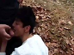 They pull slut out of the car and gangbang her 