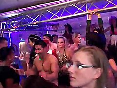Dancing and stripping at a hot and wild party 