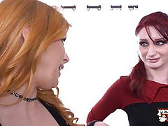 Redheads Penny Pax And Violet Monroe Scuffle Over 