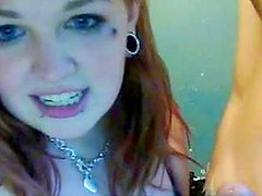 webcam cute, handjob, redhead