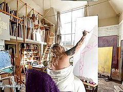 Watch Me Create Art starring Sally O Malley 