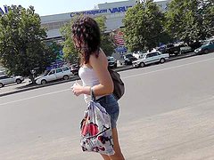 public gorgeous, ass, skirt, upskirt