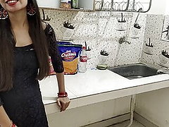 Fucked my Ex-girlfriend in the Kitchen with Hindi Audio Xxx 