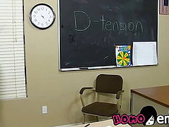 classroom sucking, assfucking, ass, muscled