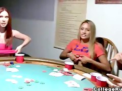 Hot college sluts gone wild at strip poker