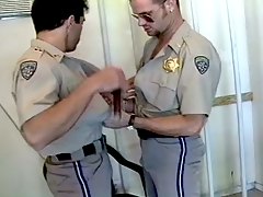 Police deputy fucks sheriff 