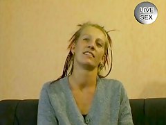 Young german brandi is her for a casting s