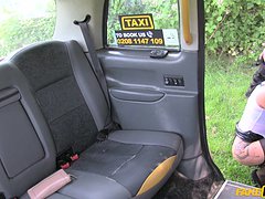 stockings ébony pov car sex